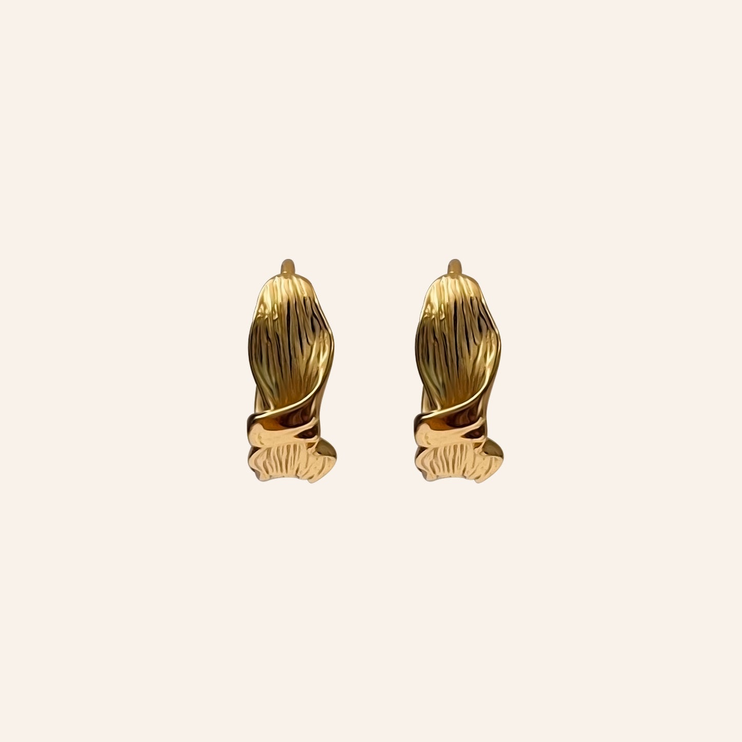 Coral Earrings from ZAVA SIENNA.