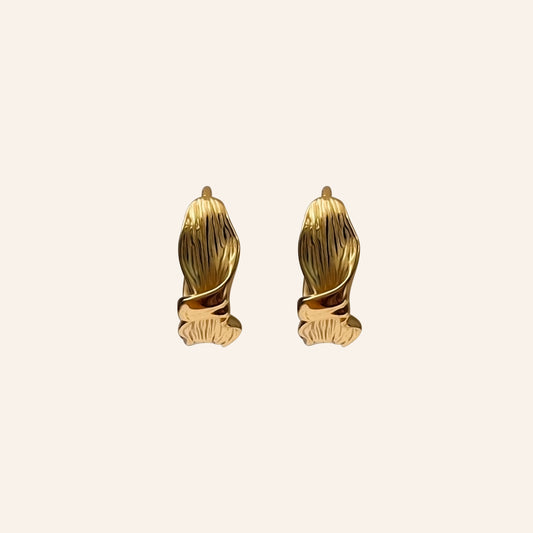 Coral Earrings from ZAVA SIENNA.